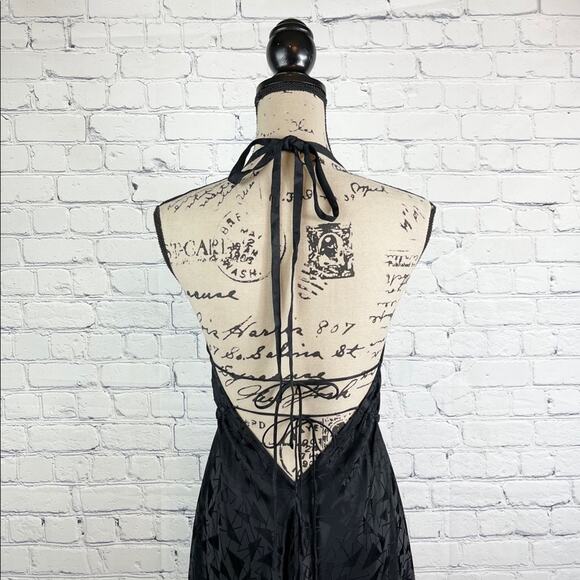 ISABEL MARANT NWT RAIZAMA Black Halter DRESS 6 - Picture 8 of 13